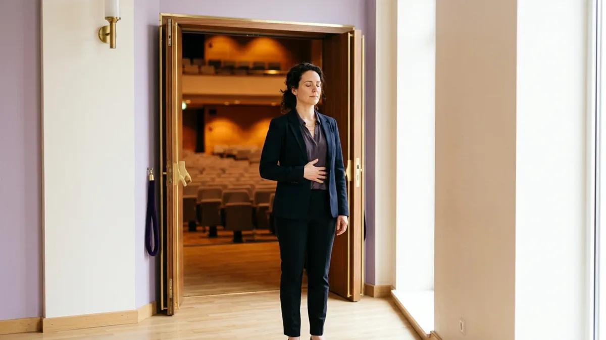 Breathing exercises for public speaking
