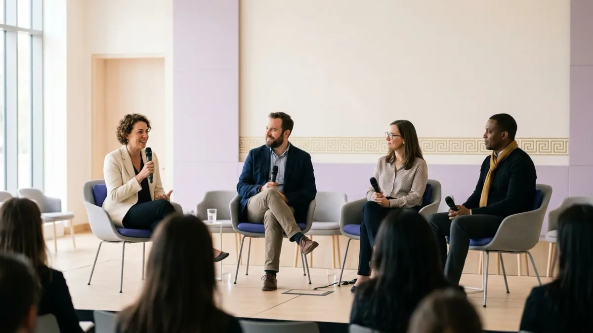 How to speak on a panel