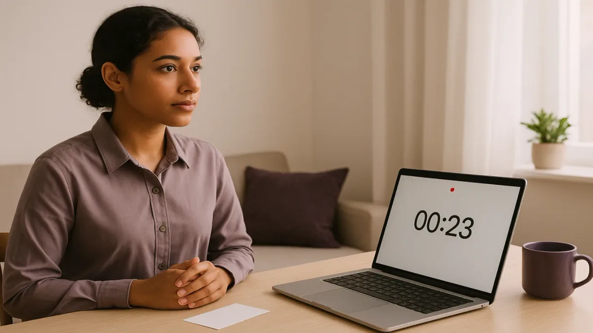 One-way video interview tips: how to answer a camera that never answers back
