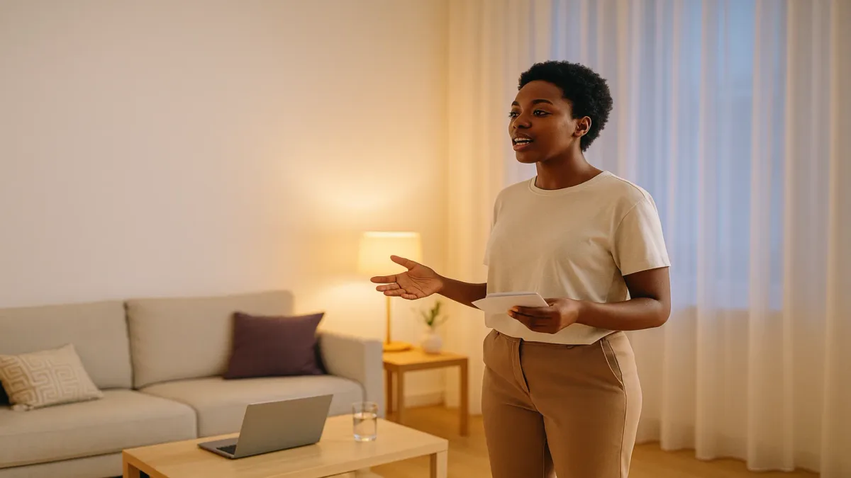 What to do the night before a presentation