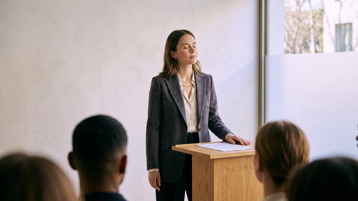What to do when your mind goes blank while speaking